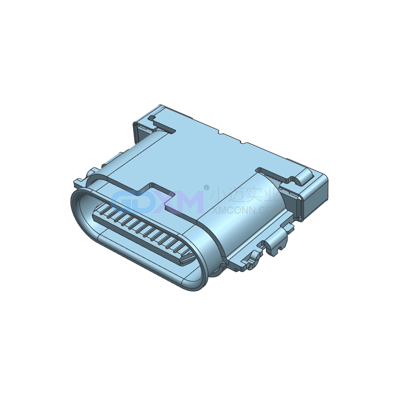 TYPE-C母座 USB 24PIN 沉板双排